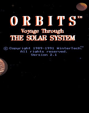 
							Orbits: Voyage Through the Solar System cover