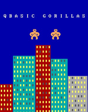 
							QBasic Gorillas cover