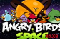 Angry birds shooting Angry birds space