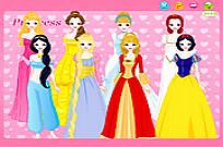 Disney Princess Dress Up