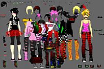 
					
												Emo Vs Punk Dress Up