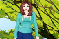 
					
												Fall Fashion Sweater Girl