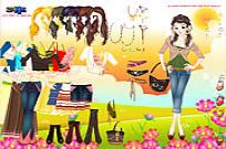 
							Flower Field Dress Up cover