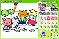 
							Hello Kitty Painting cover