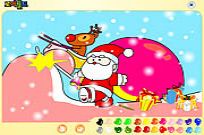 
					
												Santa Claus Painting