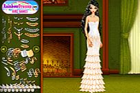 
					
												White And Gold Gowns Dress Up