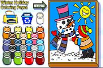 
					
												Winter Holiday Coloring Pages