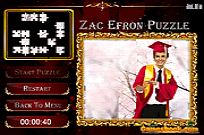 
							Zac Efron Puzzle cover