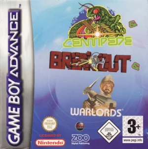 Centipede, Breakout, Warlords