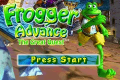 Frogger Advance : The Great Quest