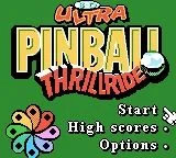 3-D Ultra Pinball: Thrillride
