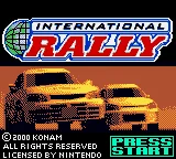 
							International Rally cover