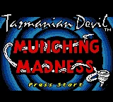 Tasmanian Devil: Munching Madness