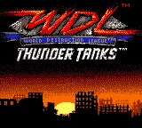 World Destruction League: Thunder Tanks