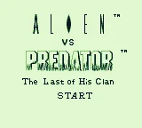 Alien vs Predator : The Last of His Clan