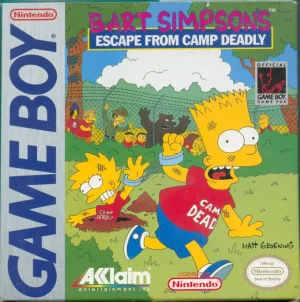 
							Bart Simpson's Escape from Camp Deadly cover