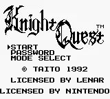 
							Knight Quest cover