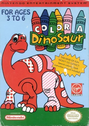 
							Color a Dinosaur cover