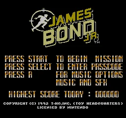 
					
												James Bond Jr
