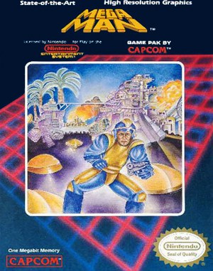 
							Mega Man cover