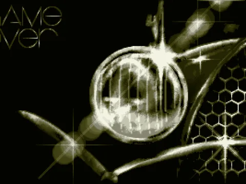 
											Game over screen
