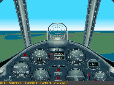 
											In cockpit of F6F