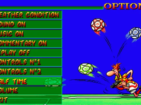 
											Options menu