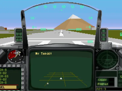
											On the runway
