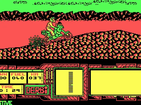 
											Going up a hill (CGA)
