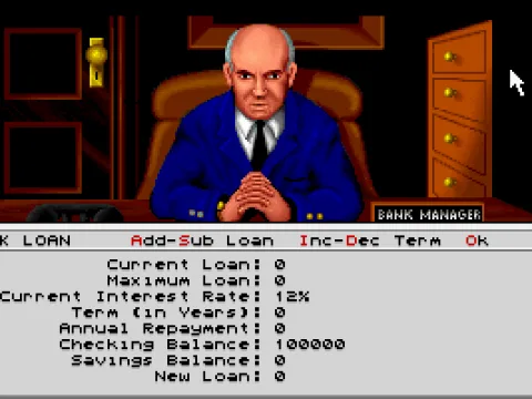
											Bank Screen