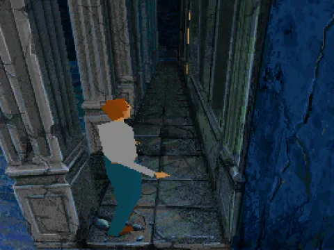 
											Dark hallway