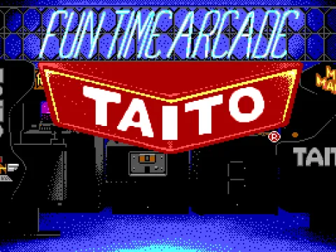 
											Fun Time Arcade with Taito Logo (EGA)