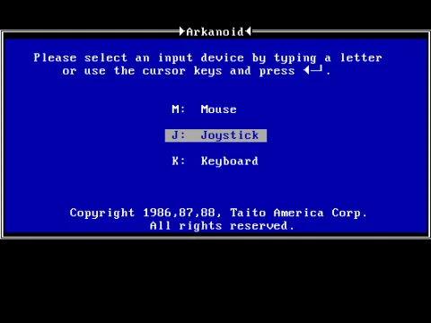 
											Select input device