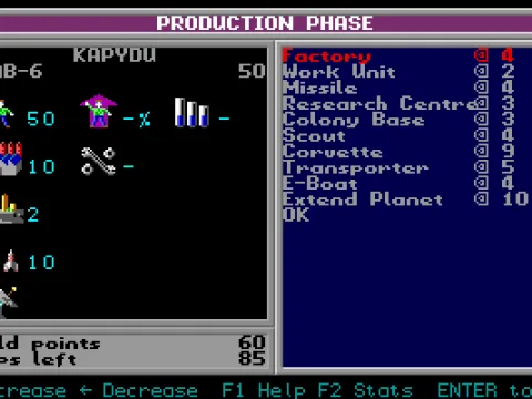 
											Production Expenditures
