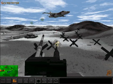 
											Attempting to shoot down the SU-25 with my coax...