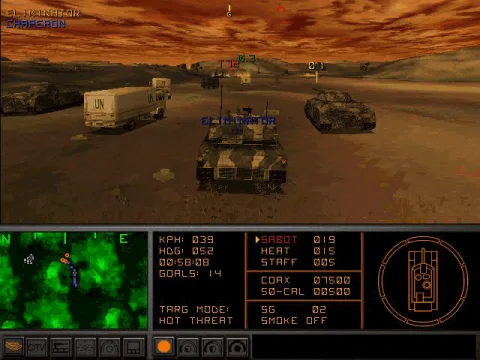 
											Babysitting this U.N. peacekeeping convoy