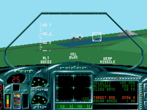 
											Inside the cockpit of a fighter