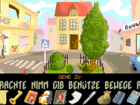 
											The town where the game begins