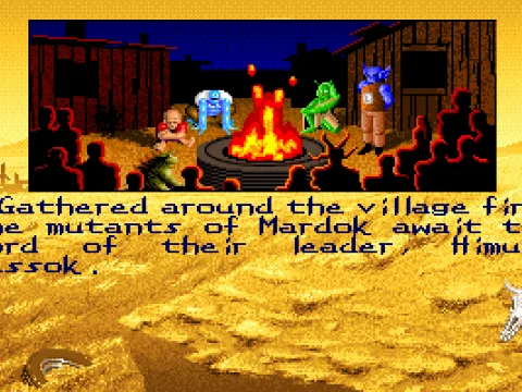 
											Village Elder speaks of the impending attack