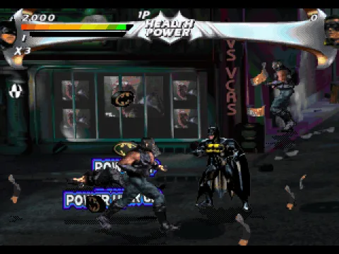 
											Battling some henchmen in the first stage