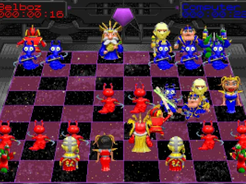 
											Blue Knight vs. Red Knight (using light sabers!)
