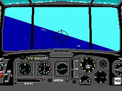 
											F4F-3A cockpit - chasing Zeros!