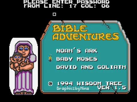 
											Title Screen & Menu