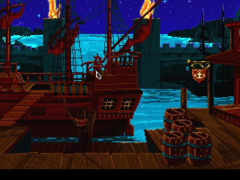 
											At the harbour