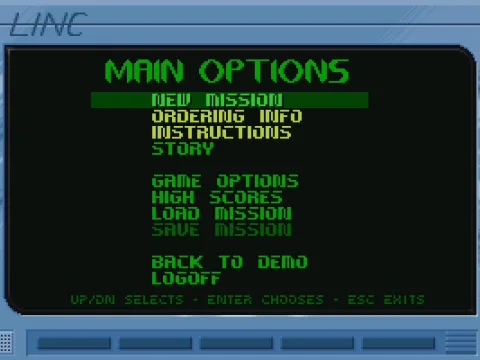 
											Main menu