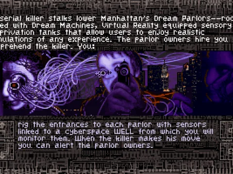 
											The Ultima-style character generation: Choose an answer.