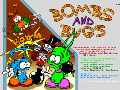 
											Title screen (German)