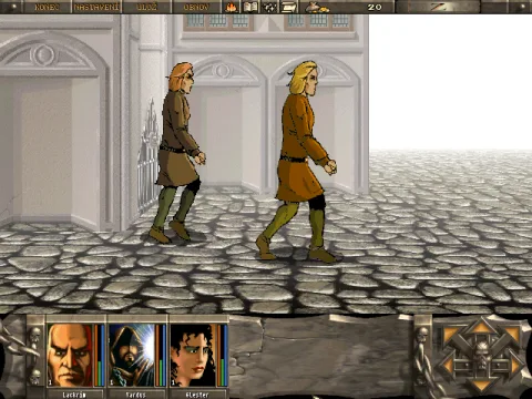 
											Nearly identical NPCs walk the streets.