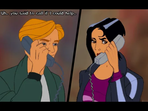 
											Keeping up to date about clues and findings with Nico.