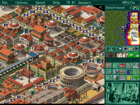 
											A thriving city